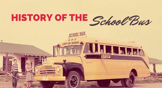The history of the school bus
